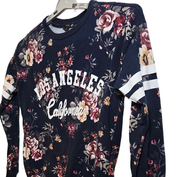 Iris‎ Charleston Floral Graphic Sweatshirt Large - Picture 3 of 7